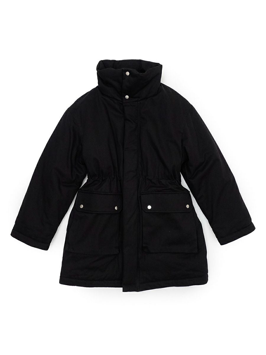 STAND COLLAR PADDED COAT[BLACK] | 1LDK (ワンエルディーケー) 公式サイト