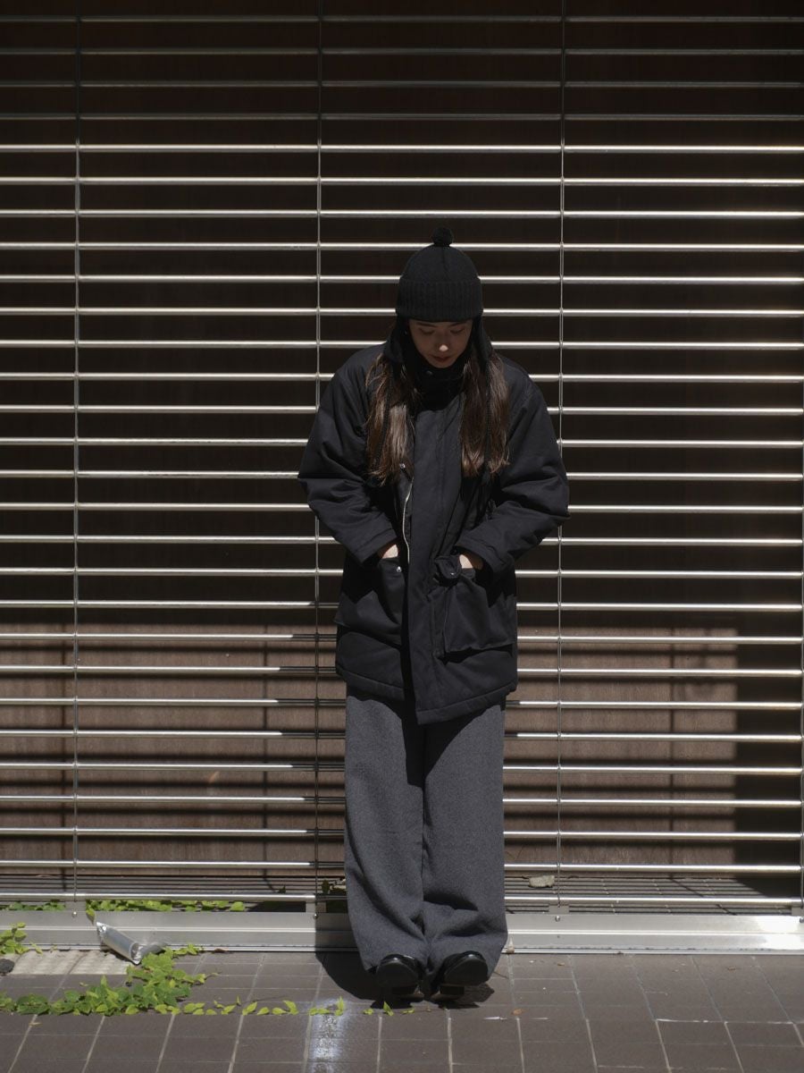 STAND COLLAR PADDED COAT[BLACK] | 1LDK (ワンエルディーケー) 公式サイト