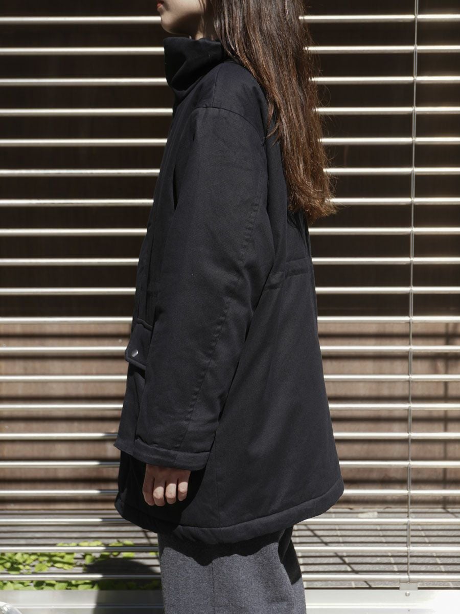 STAND COLLAR PADDED COAT[BLACK] | 1LDK (ワンエルディーケー) 公式サイト