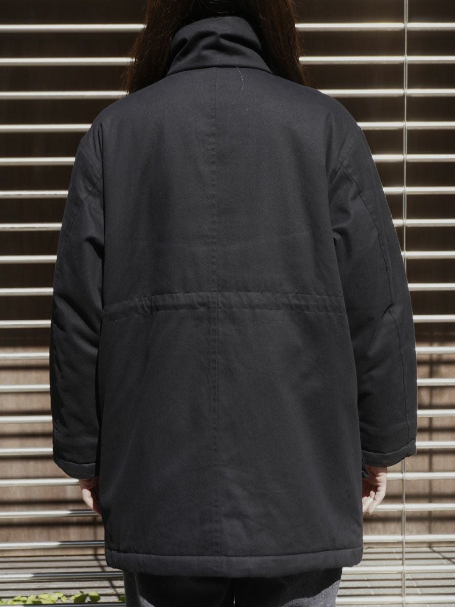 STAND COLLAR PADDED COAT[BLACK] | 1LDK (ワンエルディーケー) 公式サイト