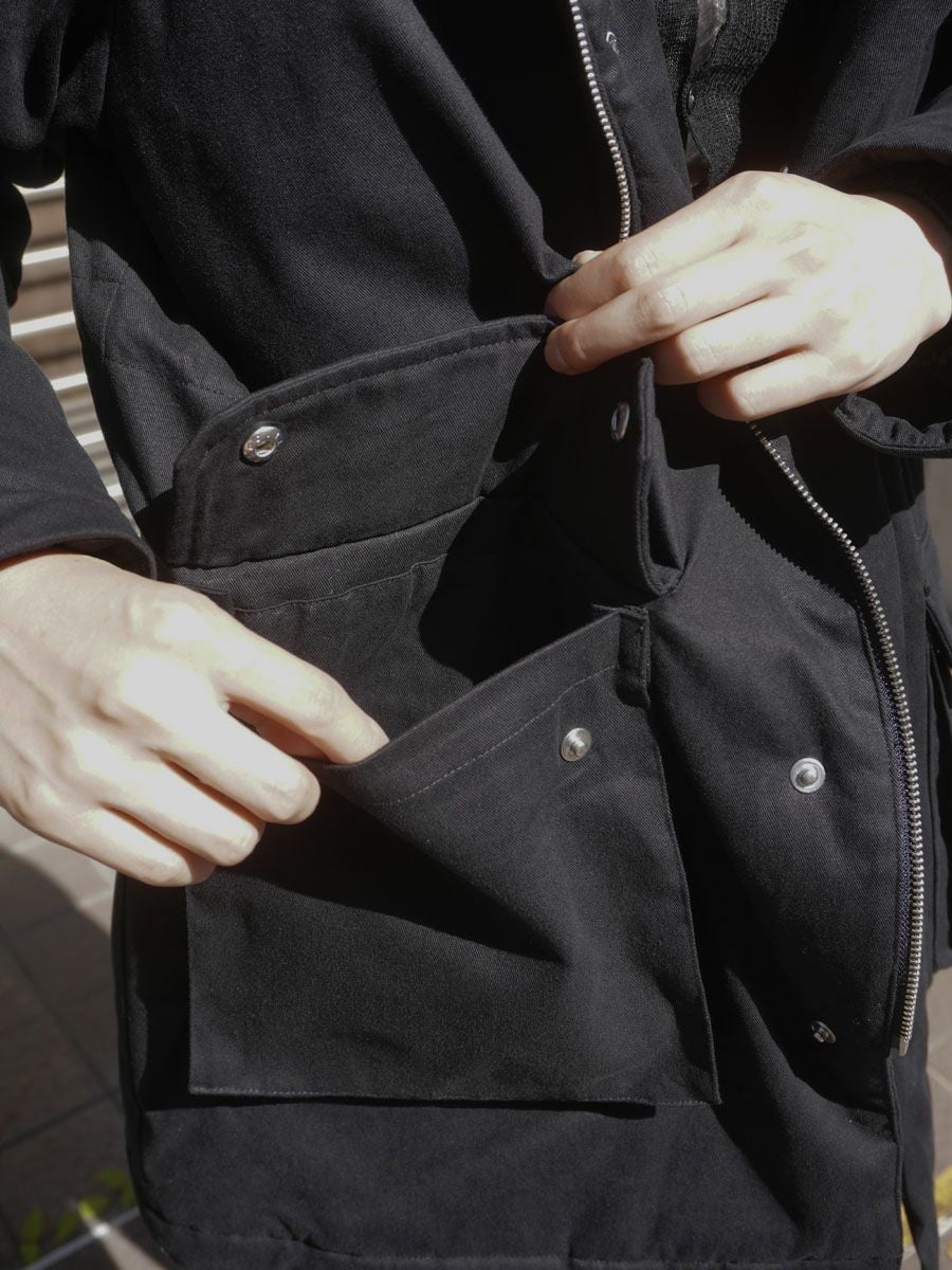 STAND COLLAR PADDED COAT[BLACK] | 1LDK (ワンエルディーケー) 公式サイト