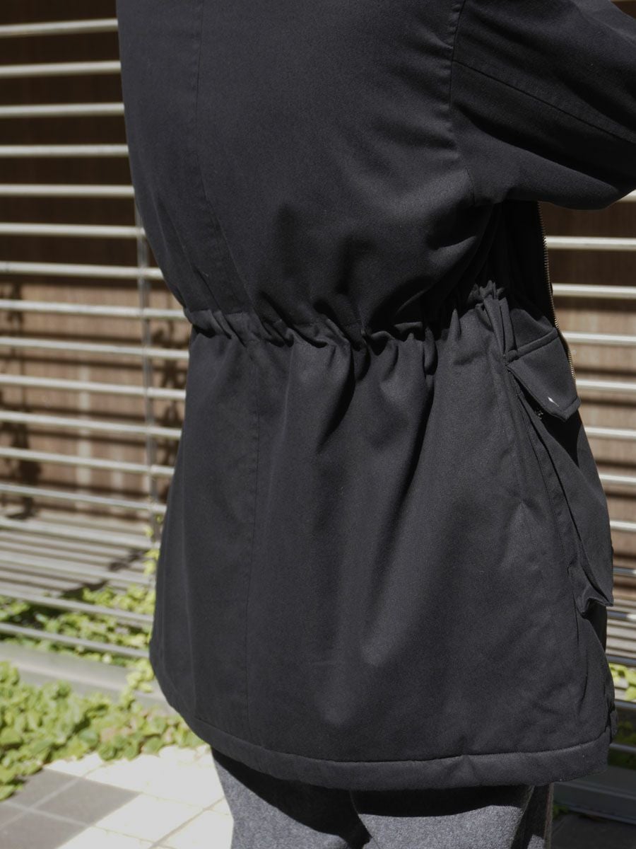 STAND COLLAR PADDED COAT[BLACK] | 1LDK (ワンエルディーケー) 公式サイト