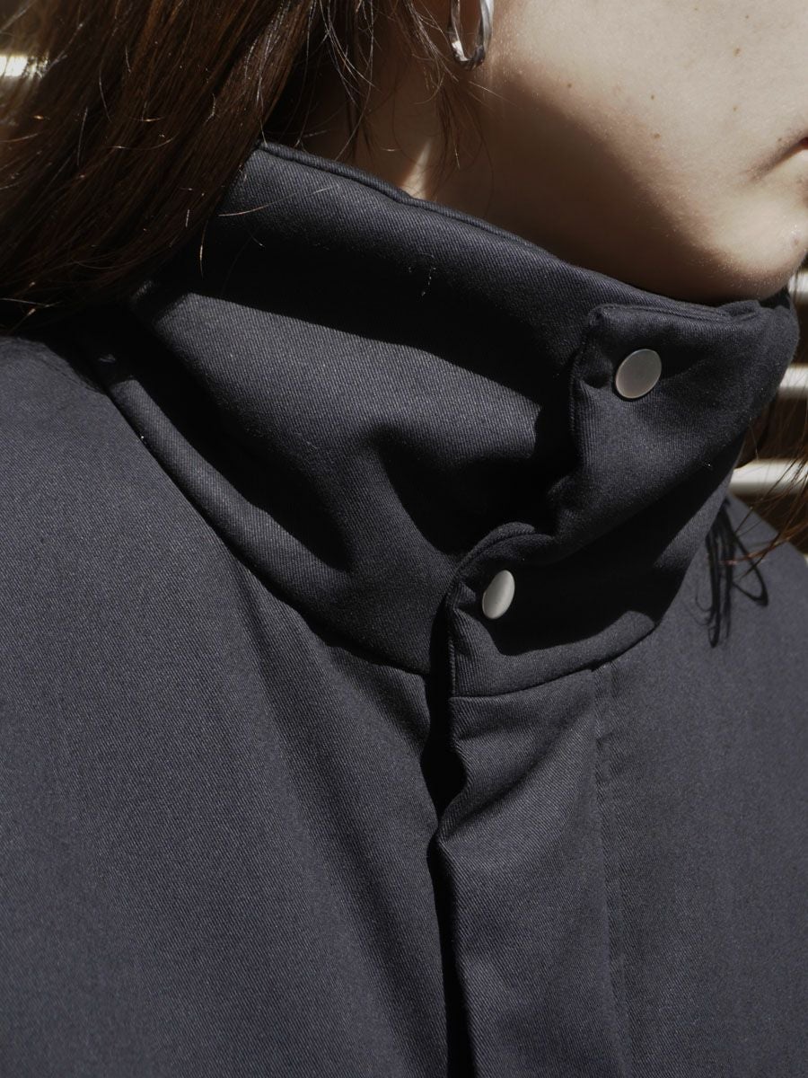 STAND COLLAR PADDED COAT[BLACK] | 1LDK (ワンエルディーケー) 公式サイト