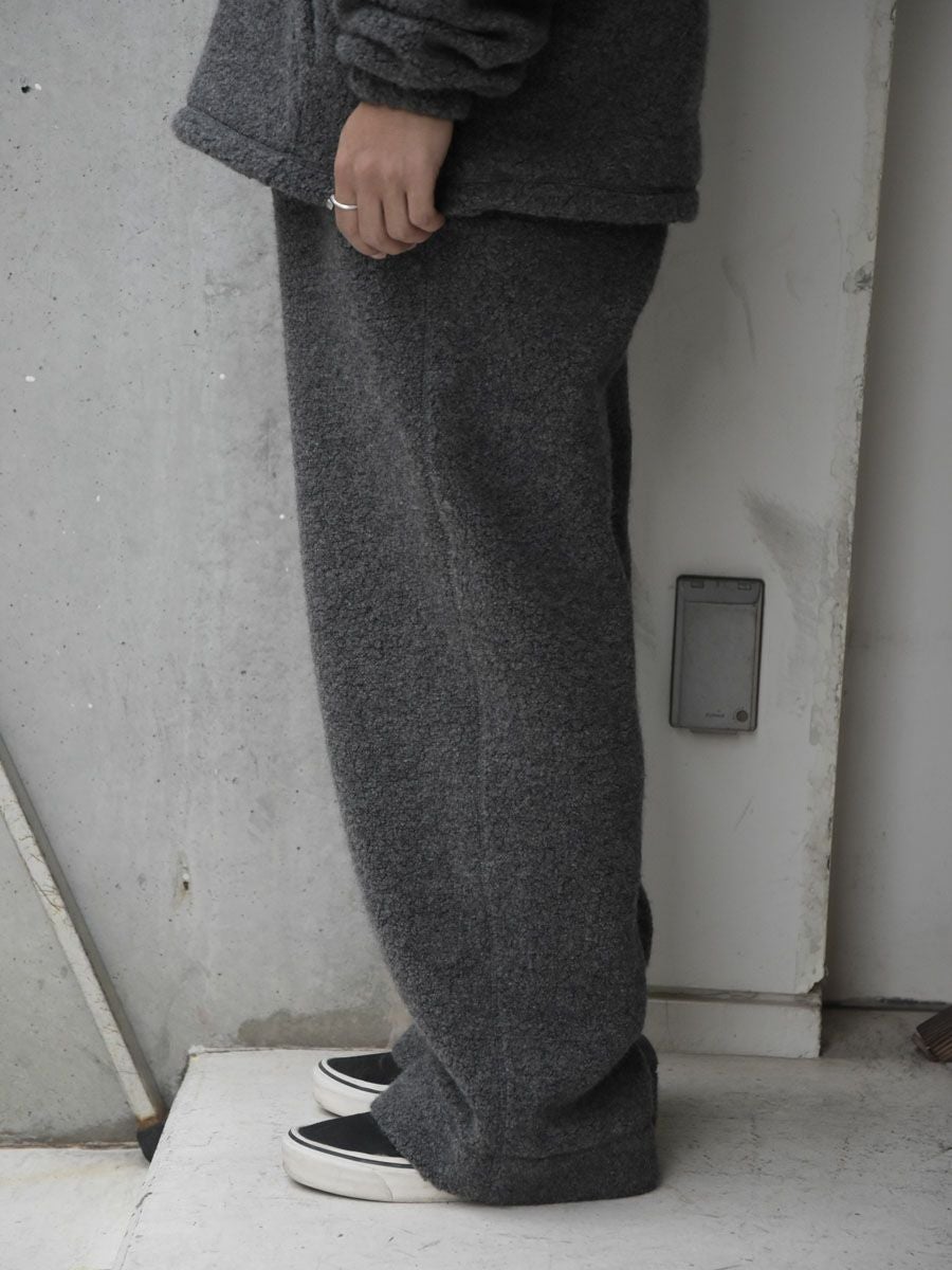WOOL FLEECE PANTS[GRAY] | 1LDK (ワンエルディーケー) 公式サイト