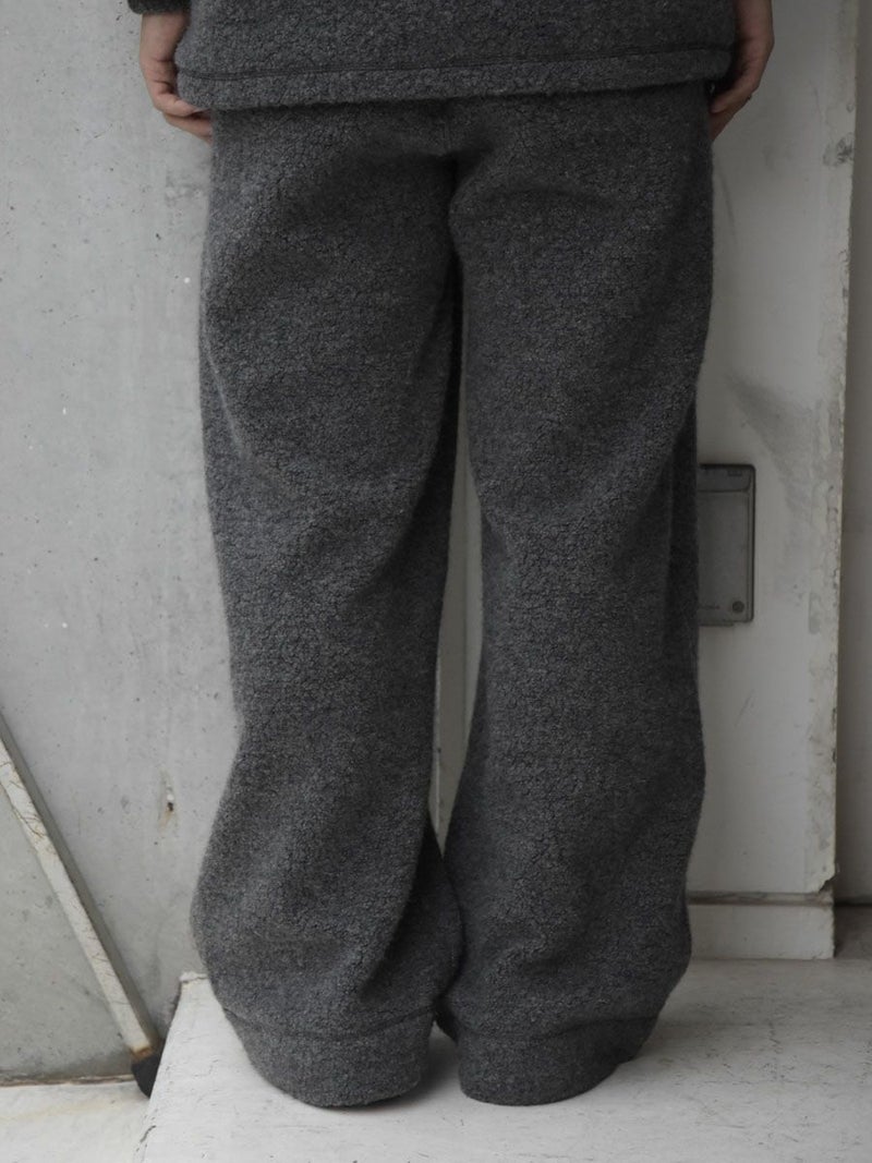 WOOL FLEECE PANTS[GRAY] | 1LDK (ワンエルディーケー) 公式サイト