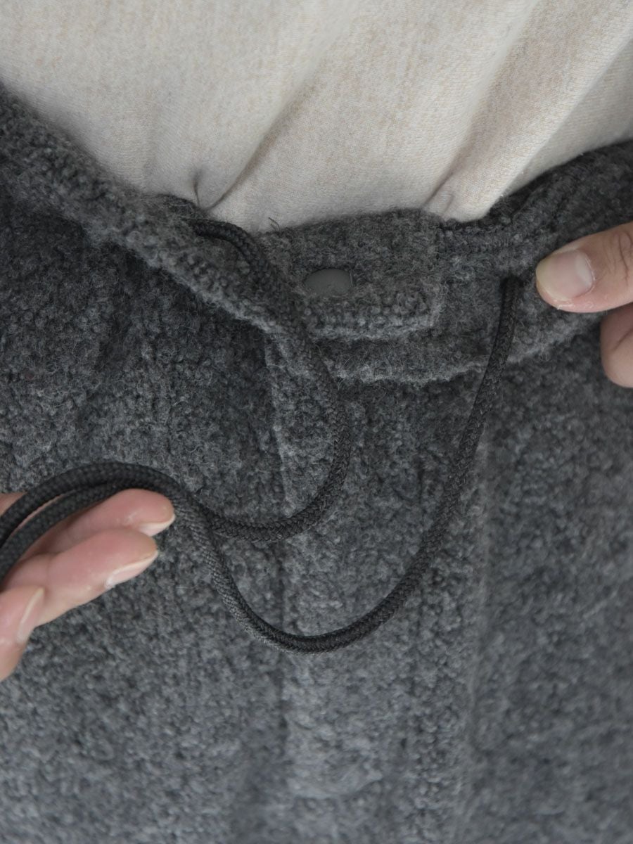 WOOL FLEECE PANTS[GRAY] | 1LDK (ワンエルディーケー) 公式サイト