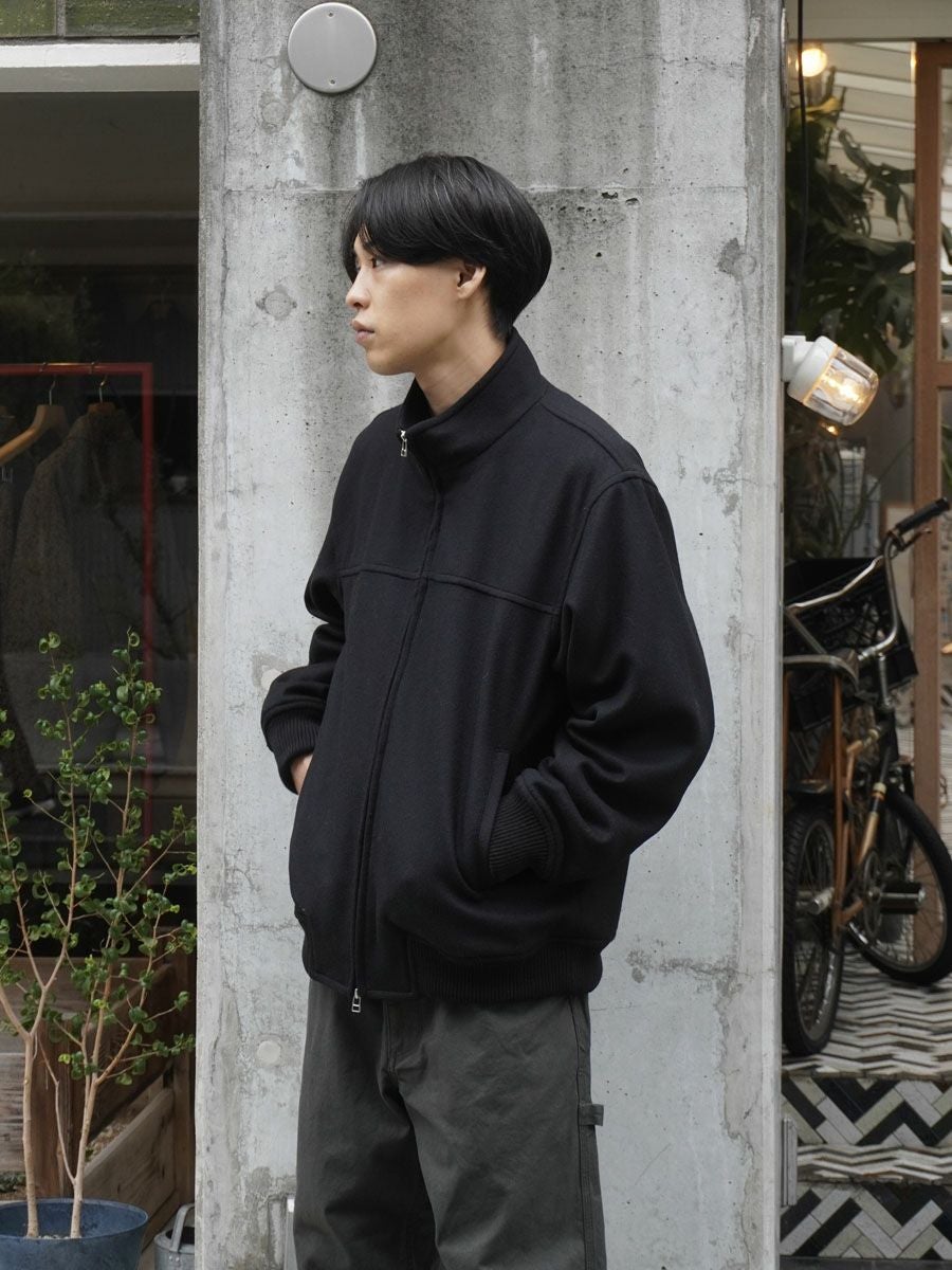 新品 EVCON 25AW WOOL BLOUSON ウール ジャケット WOOL BLOUSON[BLACK] | 1LDK (ワンエルディーケー) 公式サイト