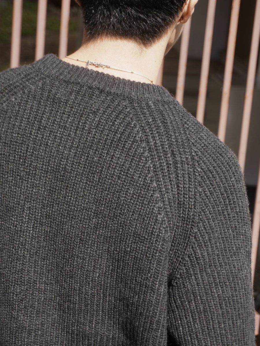 WARREN SCOTT CREWNECK KNIT[GRAY] | 1LDK (ワンエルディーケー) 公式