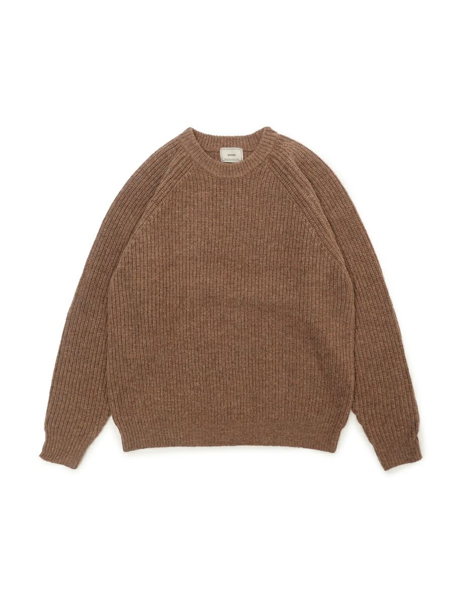 WARREN SCOTT CREWNECK KNIT[L.BROWN] | 1LDK (ワンエルディーケー