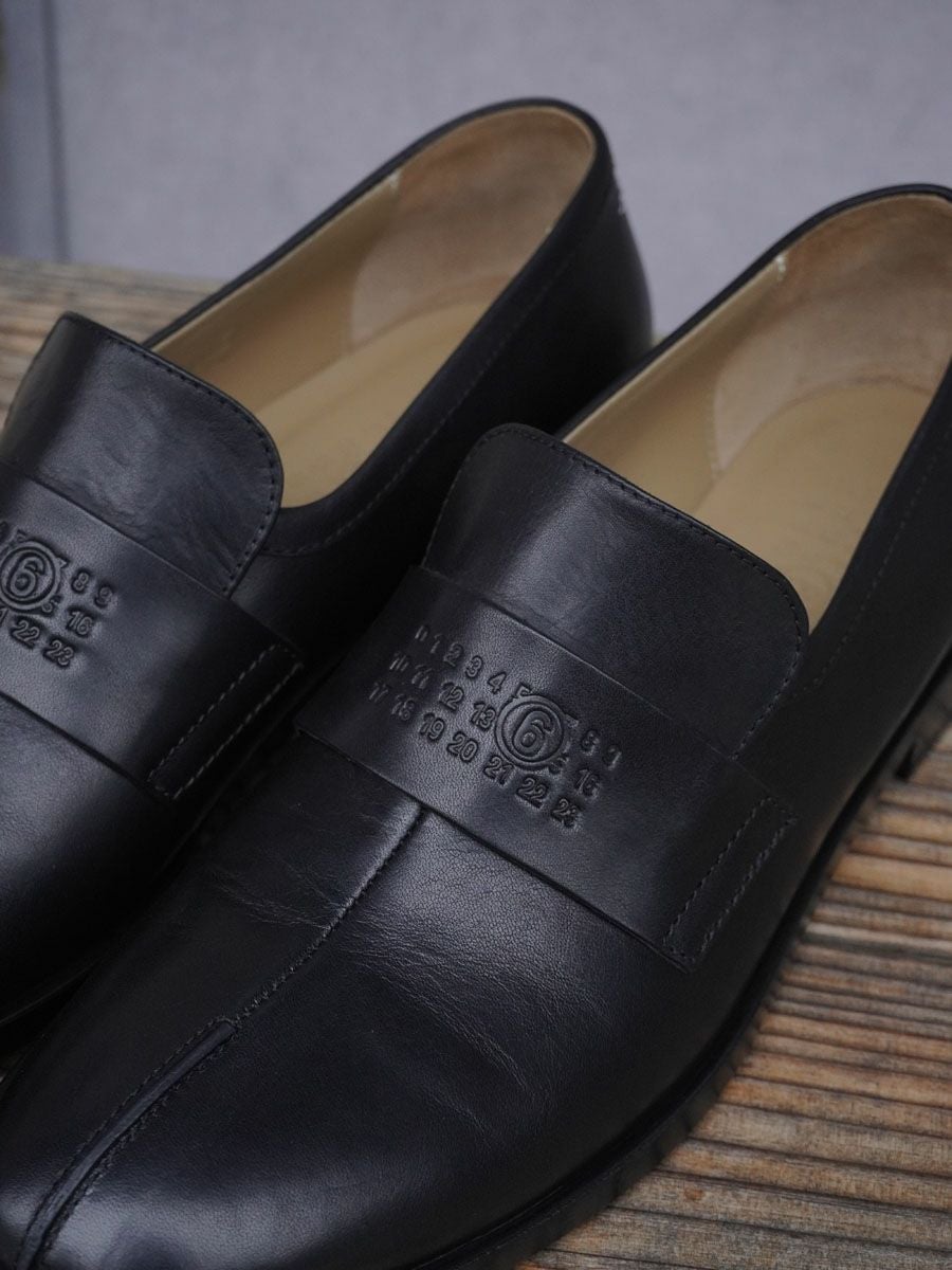 New Classic Stitch Mocassins[BLACK] | 1LDK (ワンエルディーケー