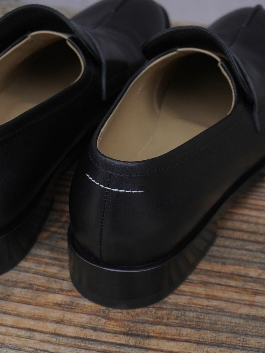 New Classic Stitch Mocassins[BLACK] | 1LDK (ワンエルディーケー