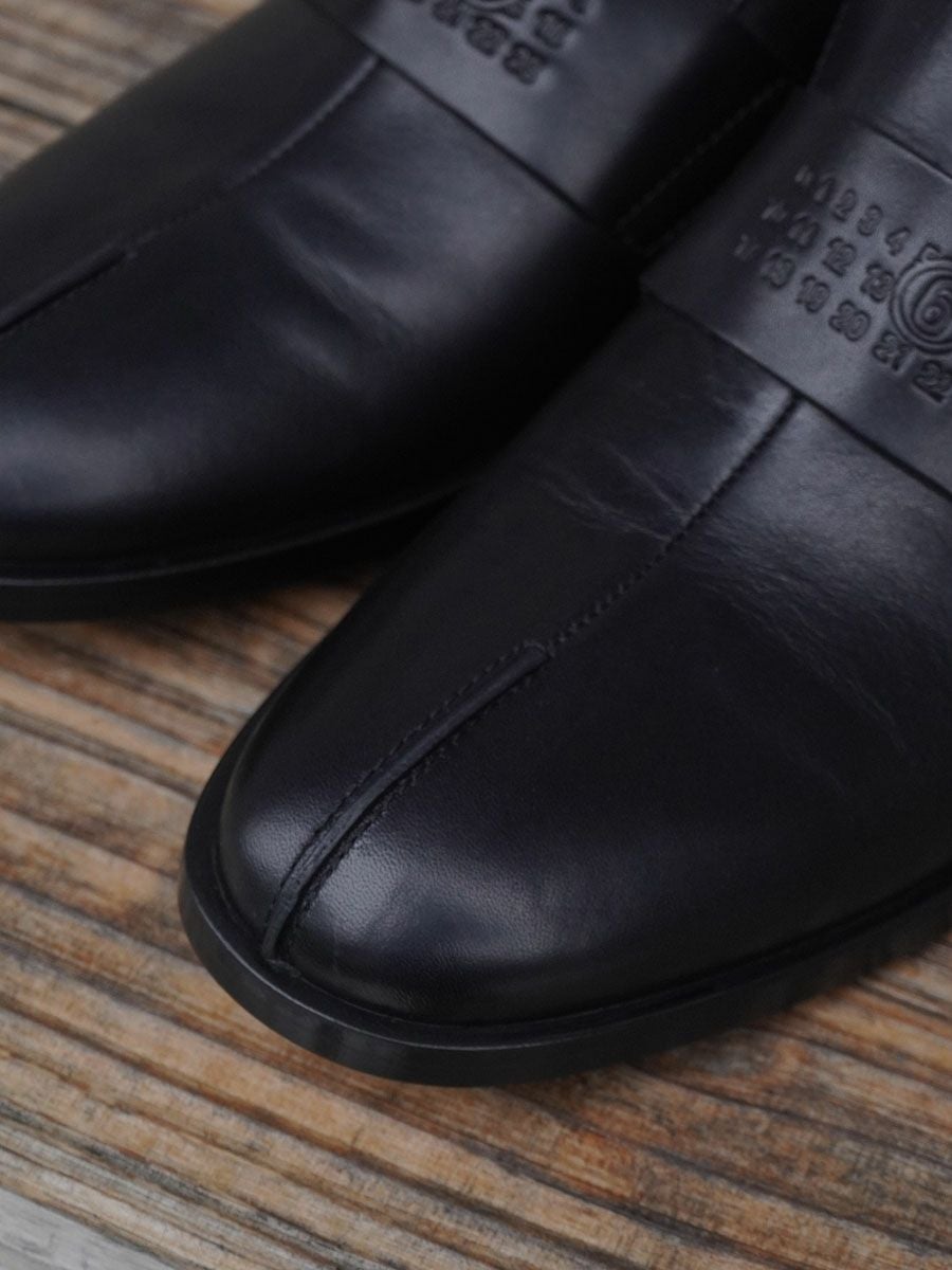 New Classic Stitch Mocassins[BLACK] | 1LDK (ワンエルディーケー