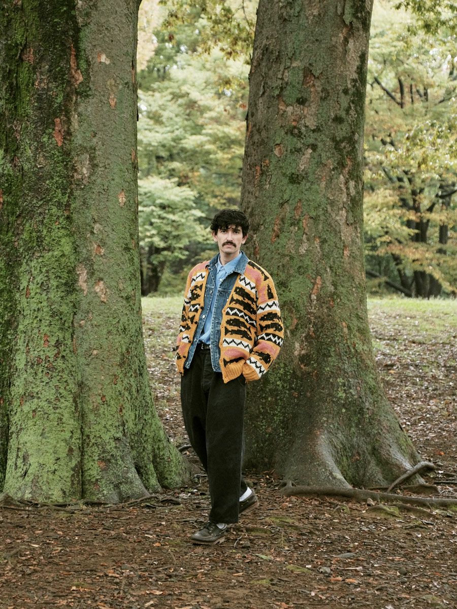 HORN GARMENT 幾何学模様セーター 40 Lサイズ Ravelry: Wild Oleander Hexagon Cardigan pattern by Andrea R. Williams