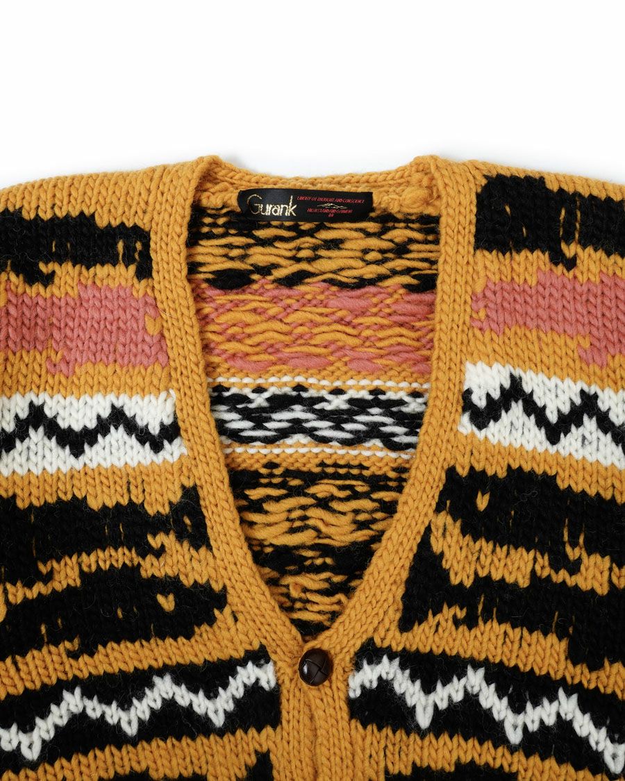Ex.Hand knitting cardigan for 1LDK[ORANGE] | 1LDK (ワンエルディー