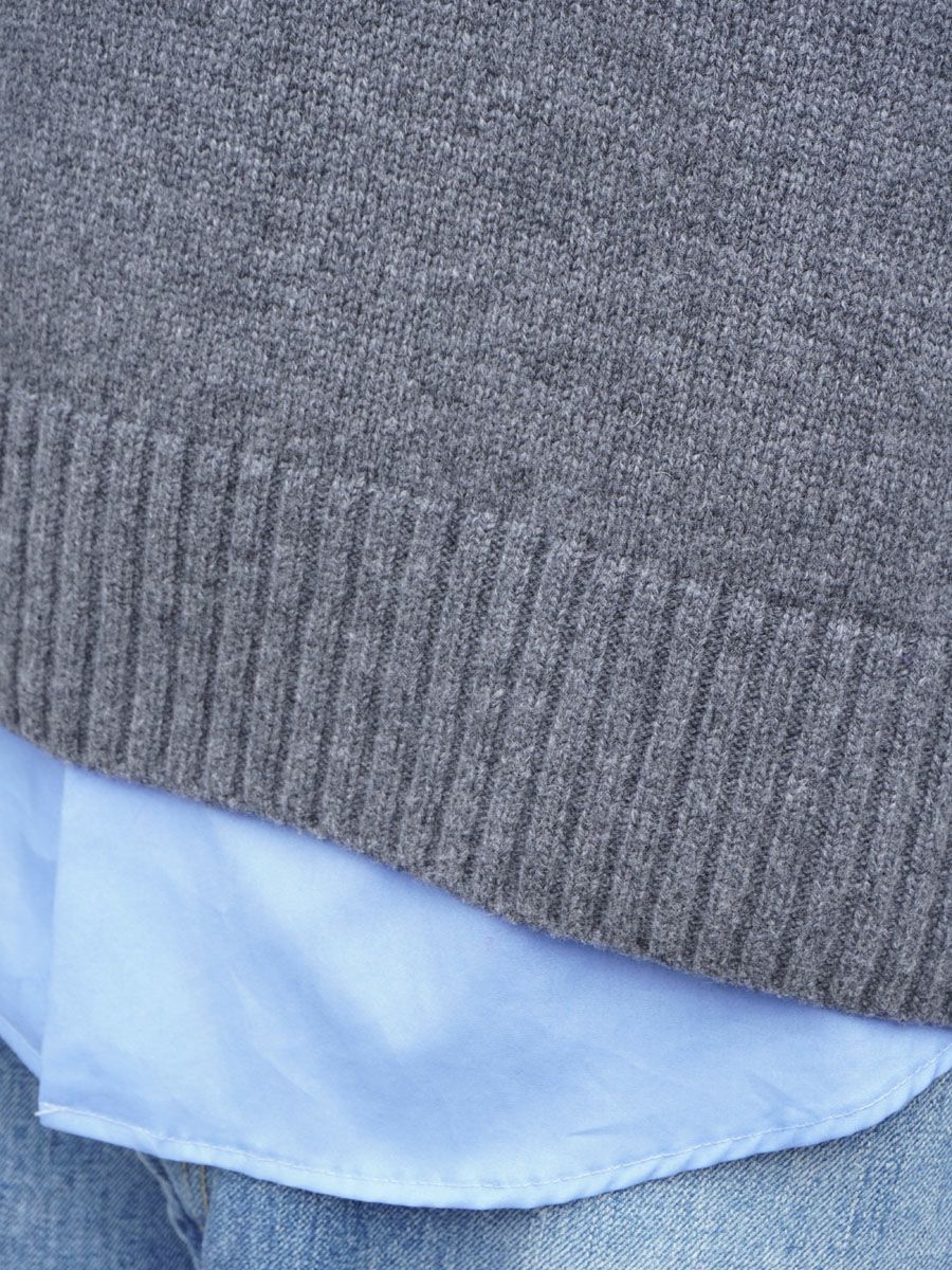 Vneck Knit Vest[GRAY] | 1LDK (ワンエルディーケー) 公式サイト