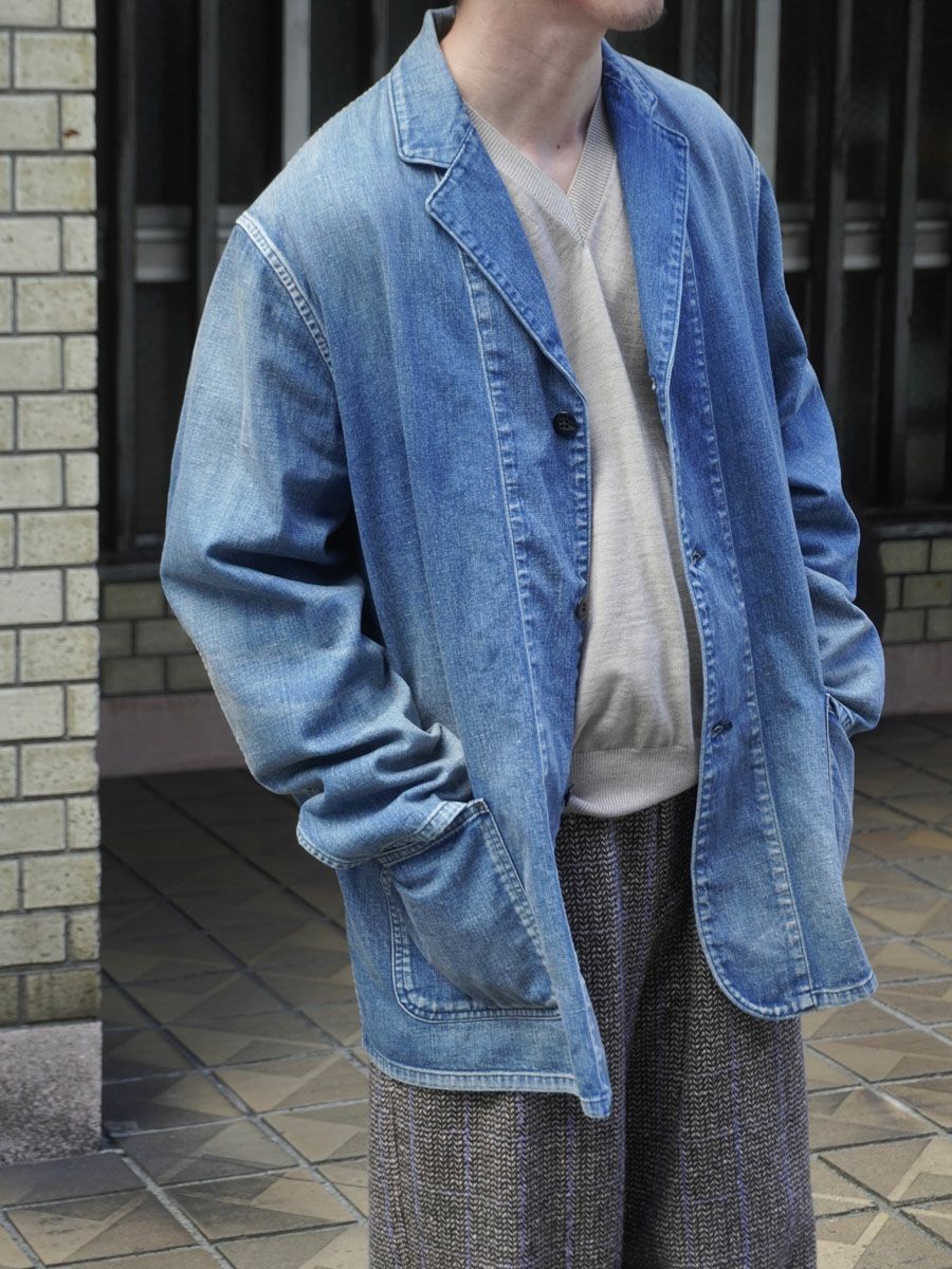 vintage デニム　アウター　hooked Nepdenim Workjacket[Vintage worn] | 1LDK (ワンエルディーケー) 公式