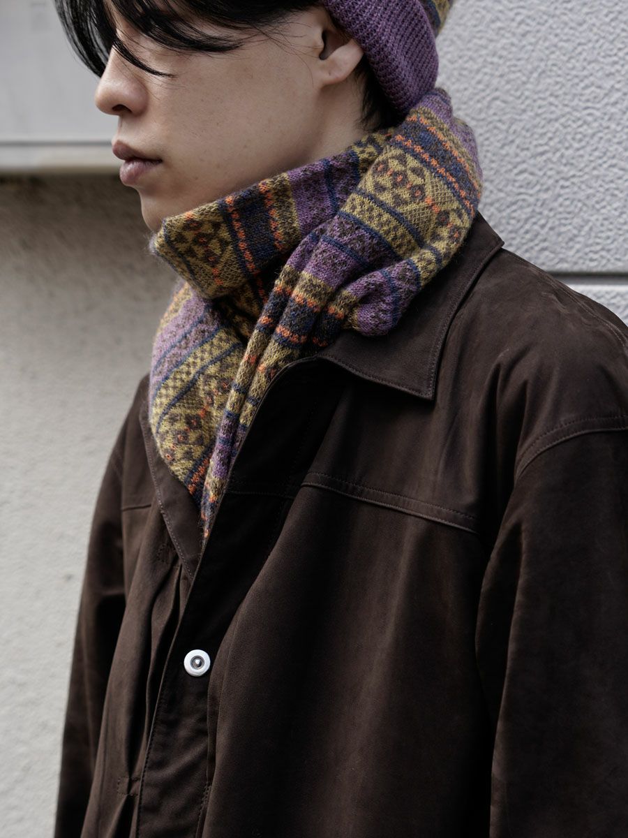 Mugwort Stole[Purple Mix] | 1LDK (ワンエルディーケー) 公式サイト