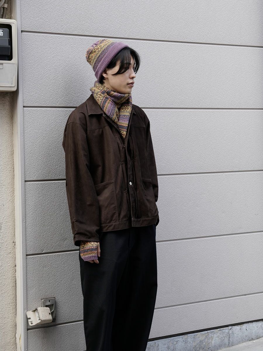 Mugwort Stole[Purple Mix] | 1LDK (ワンエルディーケー) 公式サイト