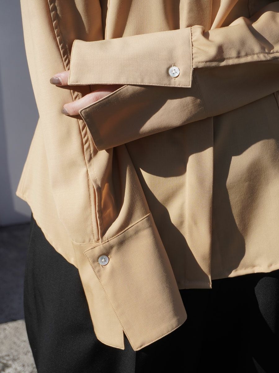 Jade Point Collar Shirt[SAND] | 1LDK (ワンエルディーケー) 公式サイト