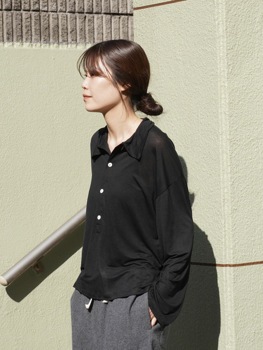 SEAL POLO[BLACK] | 1LDK (ワンエルディーケー) 公式サイト