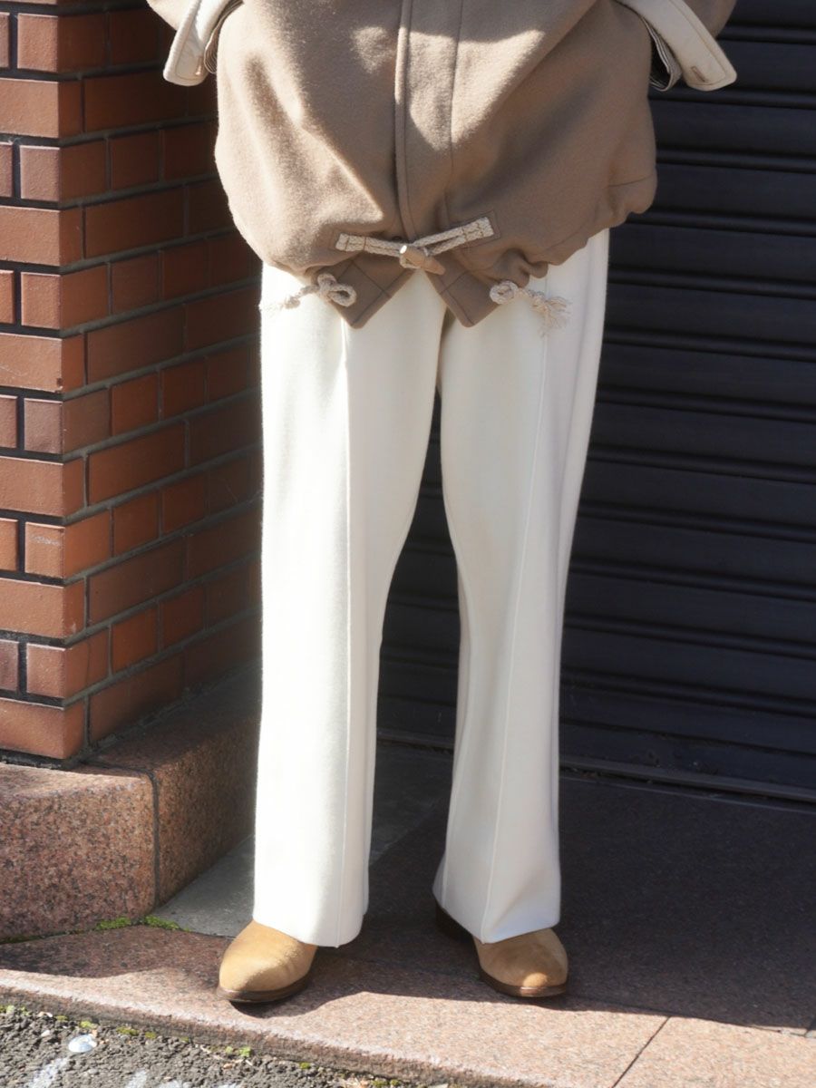 WOOL KNIT TRACK PT[ECRU] | 1LDK (ワンエルディーケー) 公式サイト