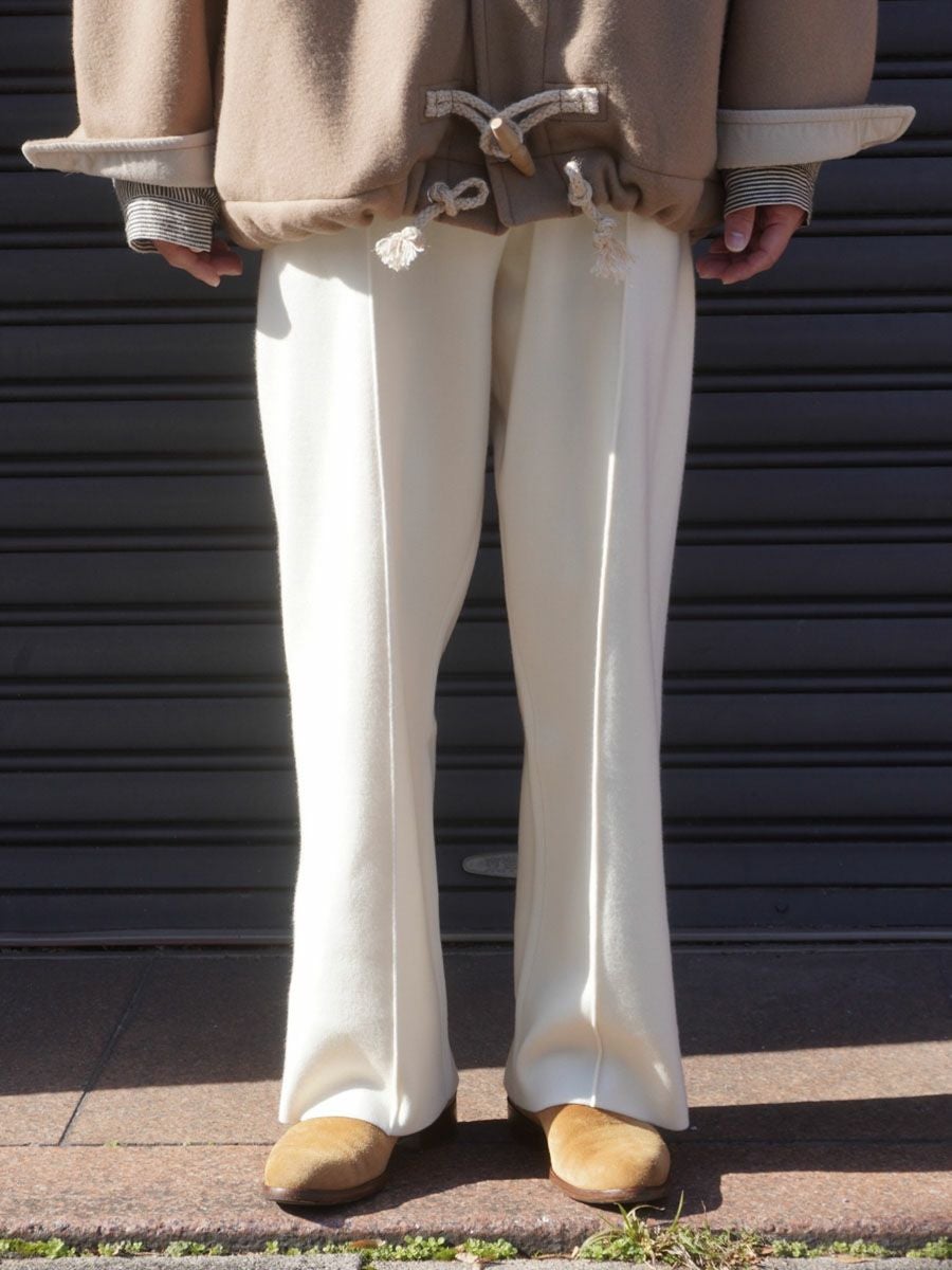 WOOL KNIT TRACK PT[ECRU] | 1LDK (ワンエルディーケー) 公式サイト