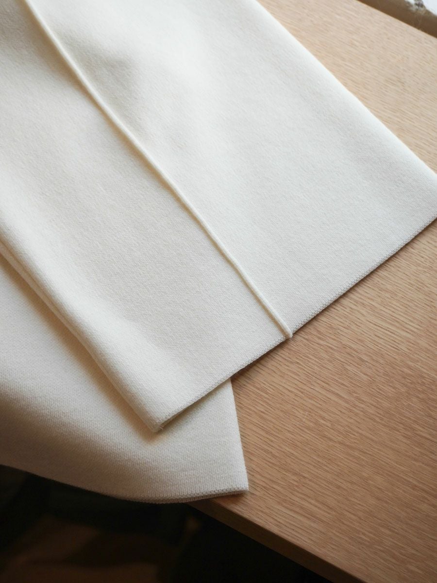 WOOL KNIT TRACK PT[ECRU] | 1LDK (ワンエルディーケー) 公式サイト