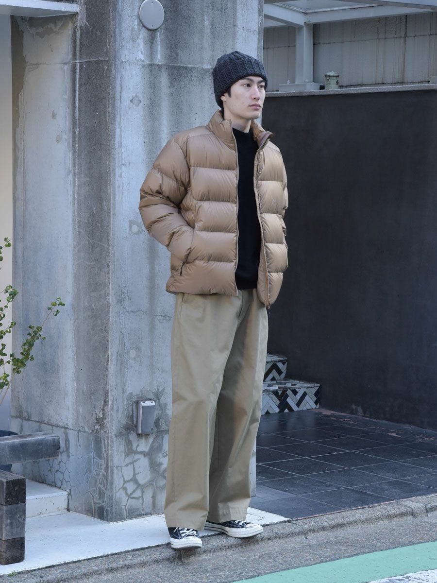 極美品、未使用品、ベージュ オープンフロントジャケット DOWN JACKET (NON HOODED)[Brown] | 1LDK (ワンエルディーケー) 公式サイト