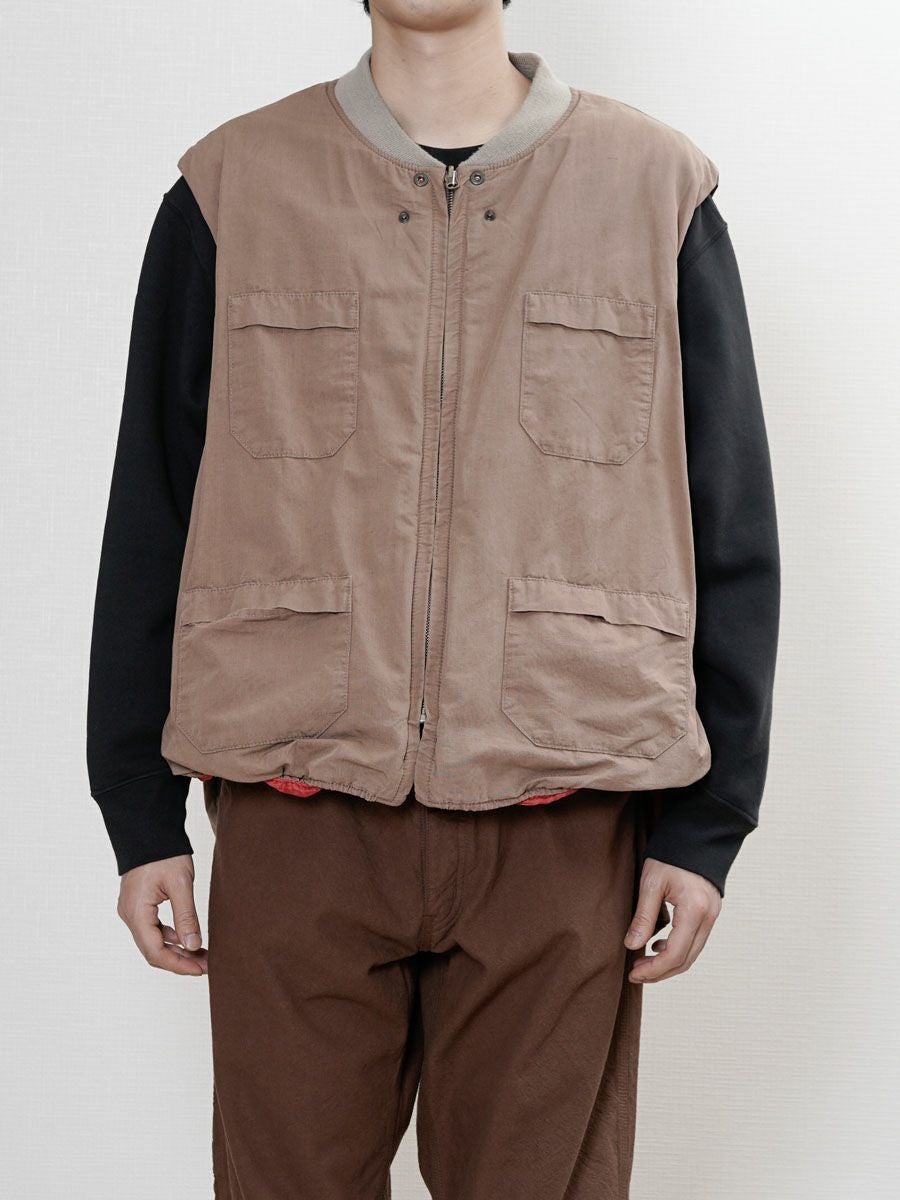 REVERSIBLE VEST[ORANGE] | 1LDK (ワンエルディーケー) 公式サイト