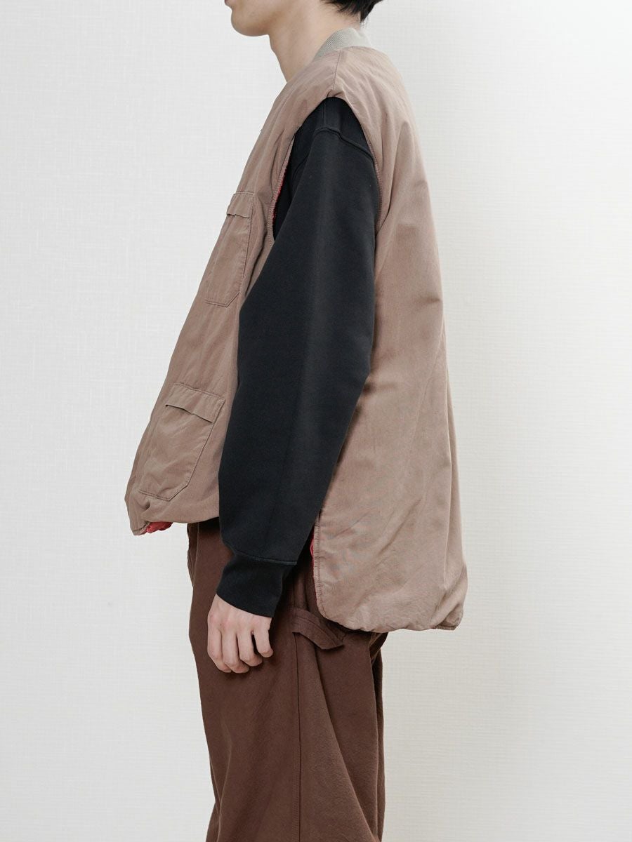 REVERSIBLE VEST[ORANGE] | 1LDK (ワンエルディーケー) 公式サイト