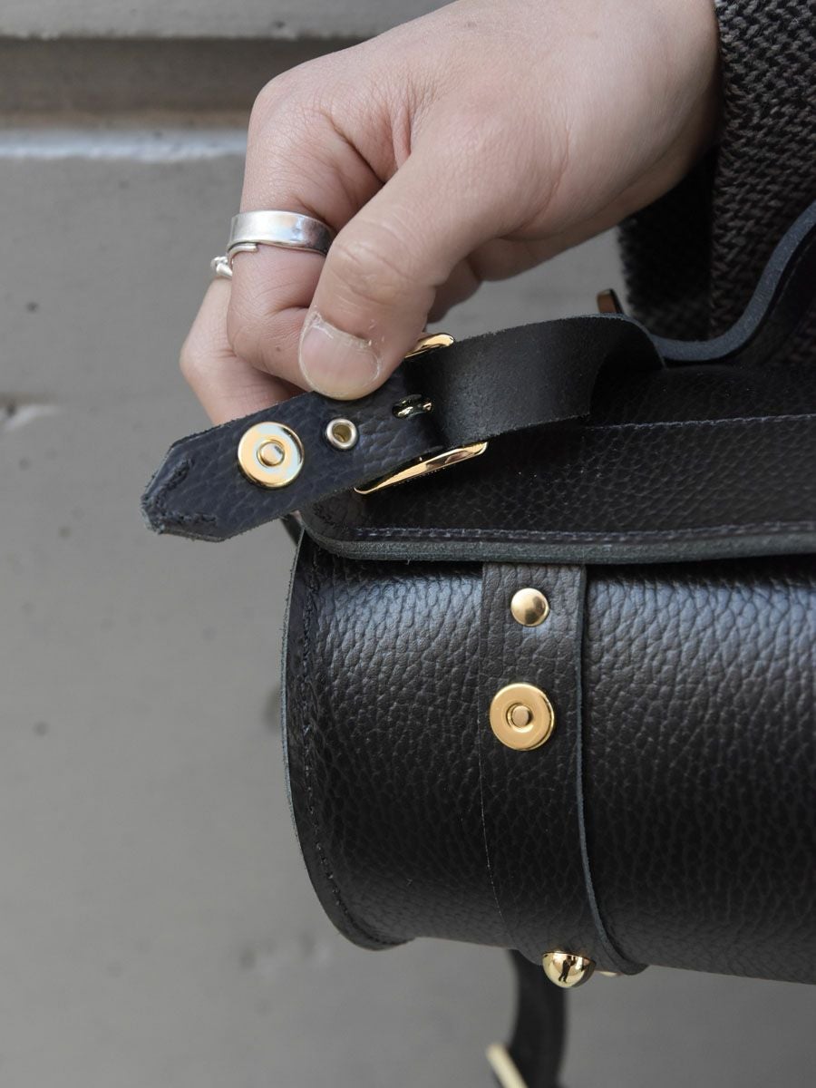 The Bowls Bag[BLACK / PALE GOLD] | 1LDK (ワンエルディーケー) 公式