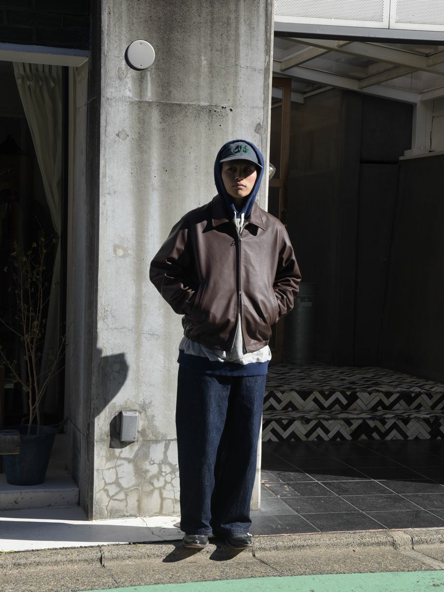 LEATHER BLOUSON[BROWN] | 1LDK (ワンエルディーケー) 公式サイト