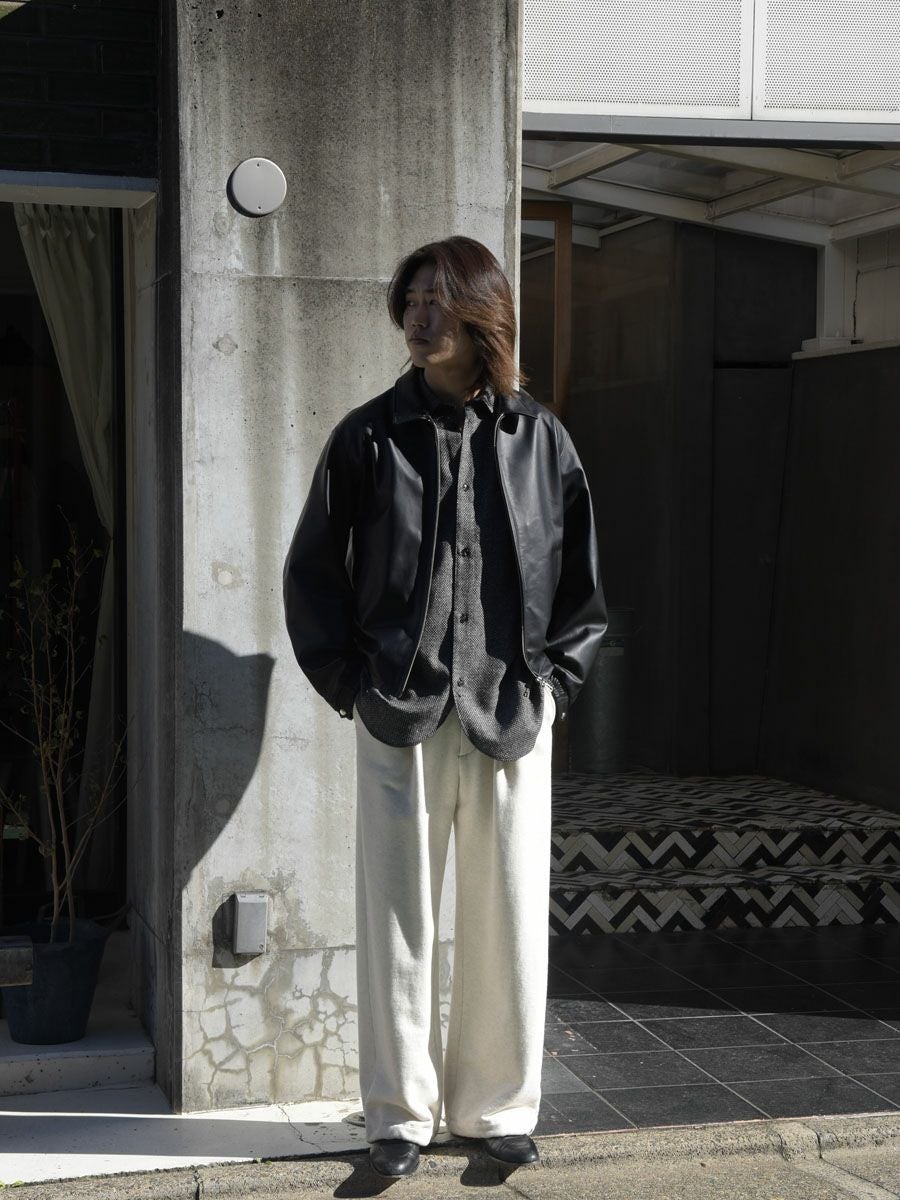 LEATHER BLOUSON[BLACK] | 1LDK (ワンエルディーケー) 公式サイト
