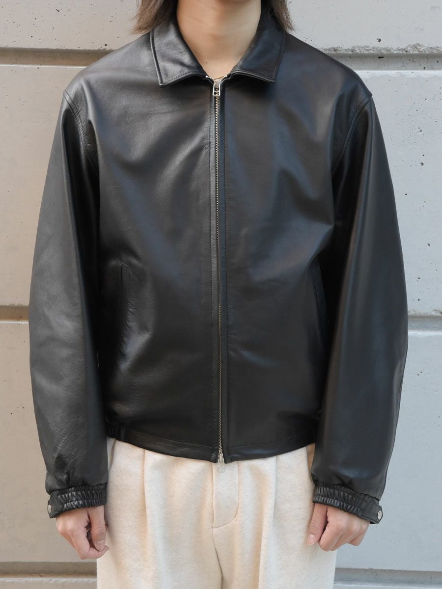 LEATHER BLOUSON[BLACK] | 1LDK (ワンエルディーケー) 公式サイト