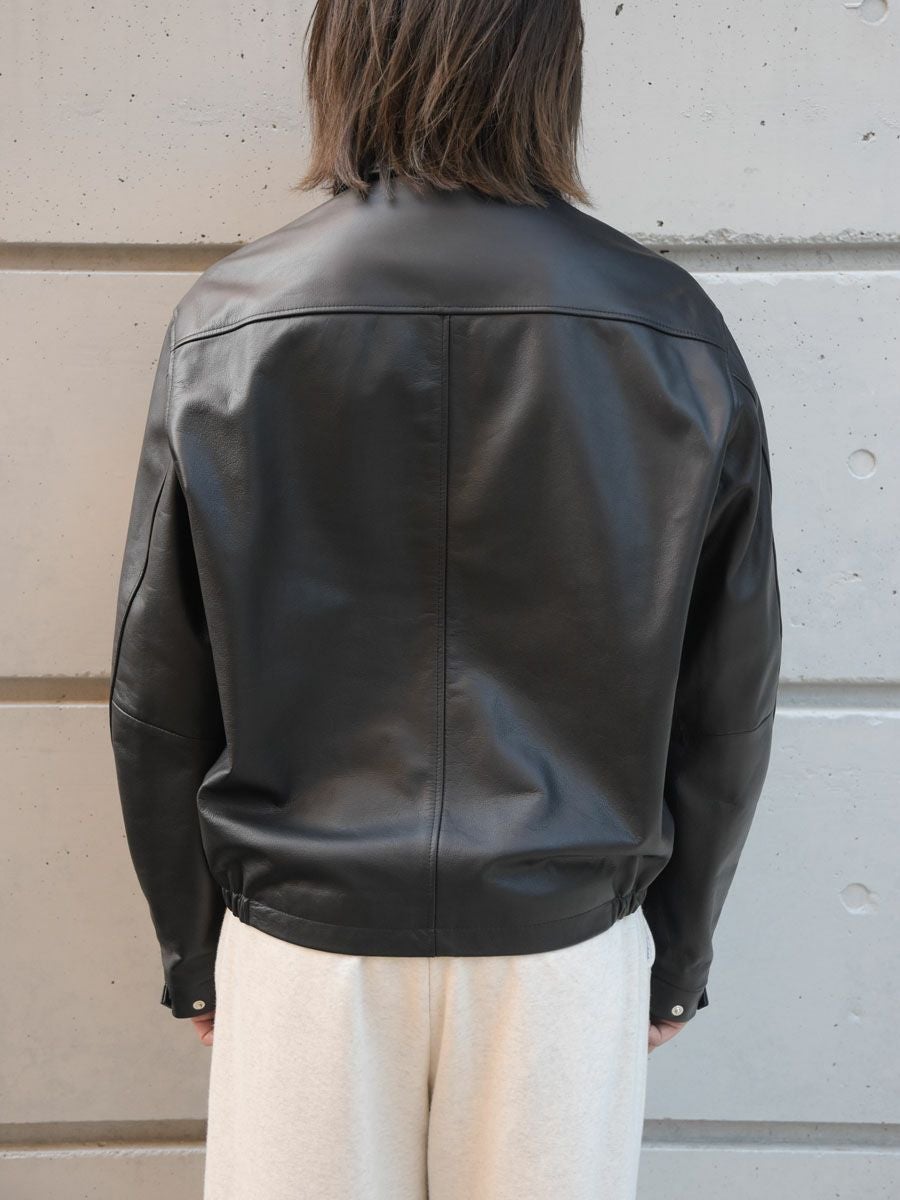 LEATHER BLOUSON[BLACK] | 1LDK (ワンエルディーケー) 公式サイト