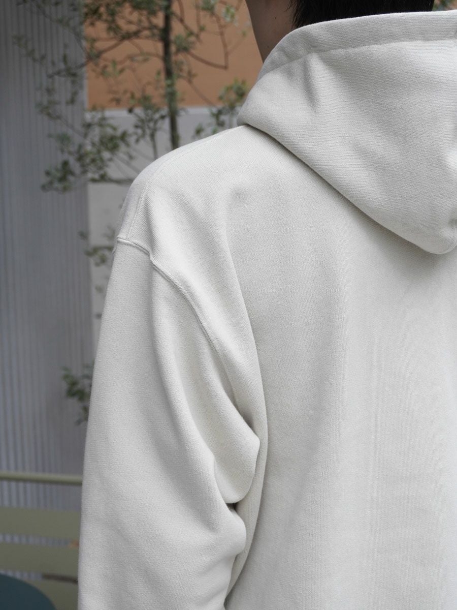 COTTON ZIP UP HOODIE[IVORY] | 1LDK (ワンエルディーケー) 公式サイト
