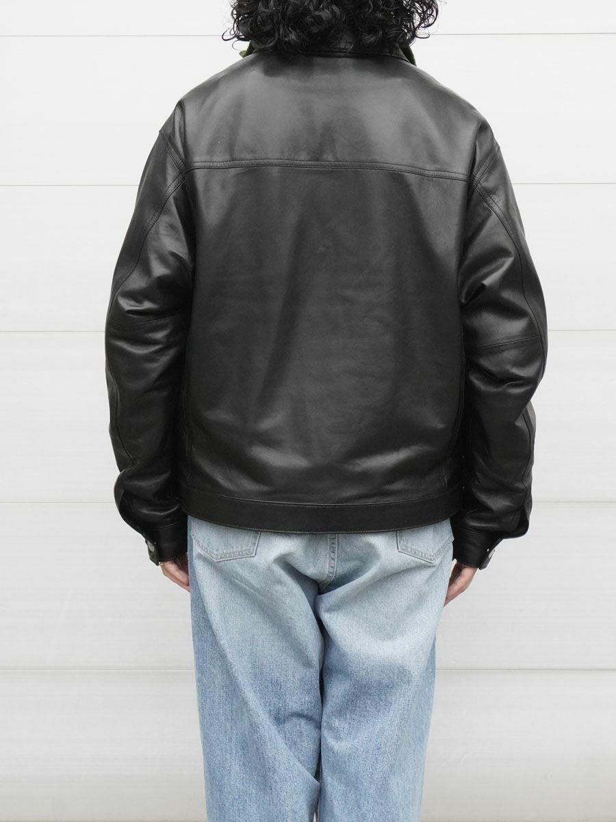 Unlikely Zero Leather Trucker JKT[BLACK] | 1LDK (ワンエルディー