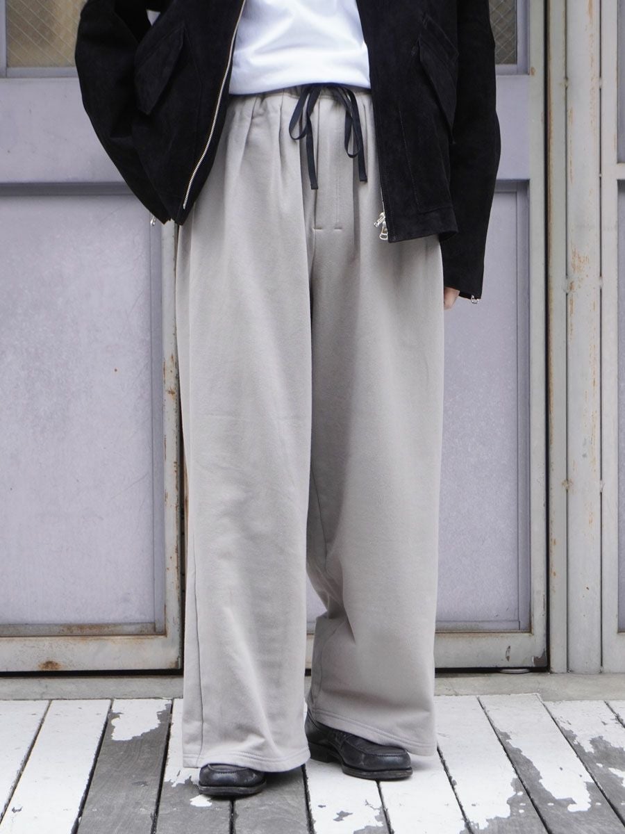 2TUCK SWEAT PANTS[GREIGE] | 1LDK (ワンエルディーケー) 公式サイト