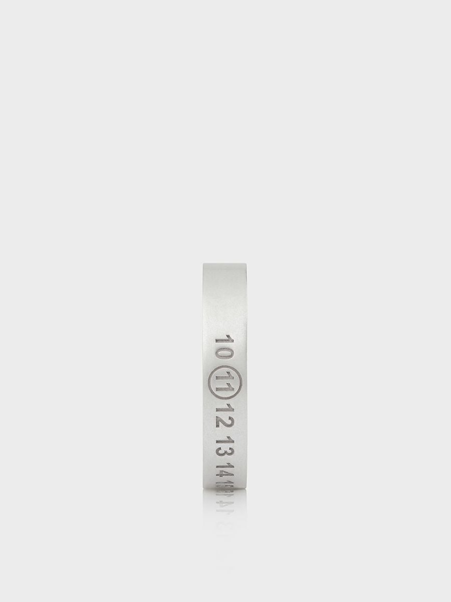 NUMBER REFERENCE RING 4mm[SILVER] | 1LDK (ワンエルディーケー) 公式