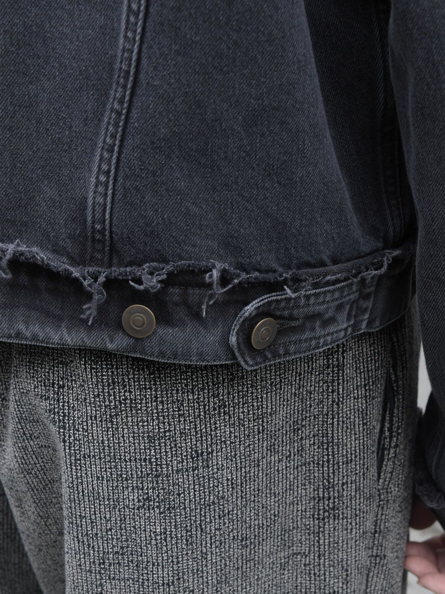 Denim jacket[Black] | 1LDK (ワンエルディーケー) 公式サイト