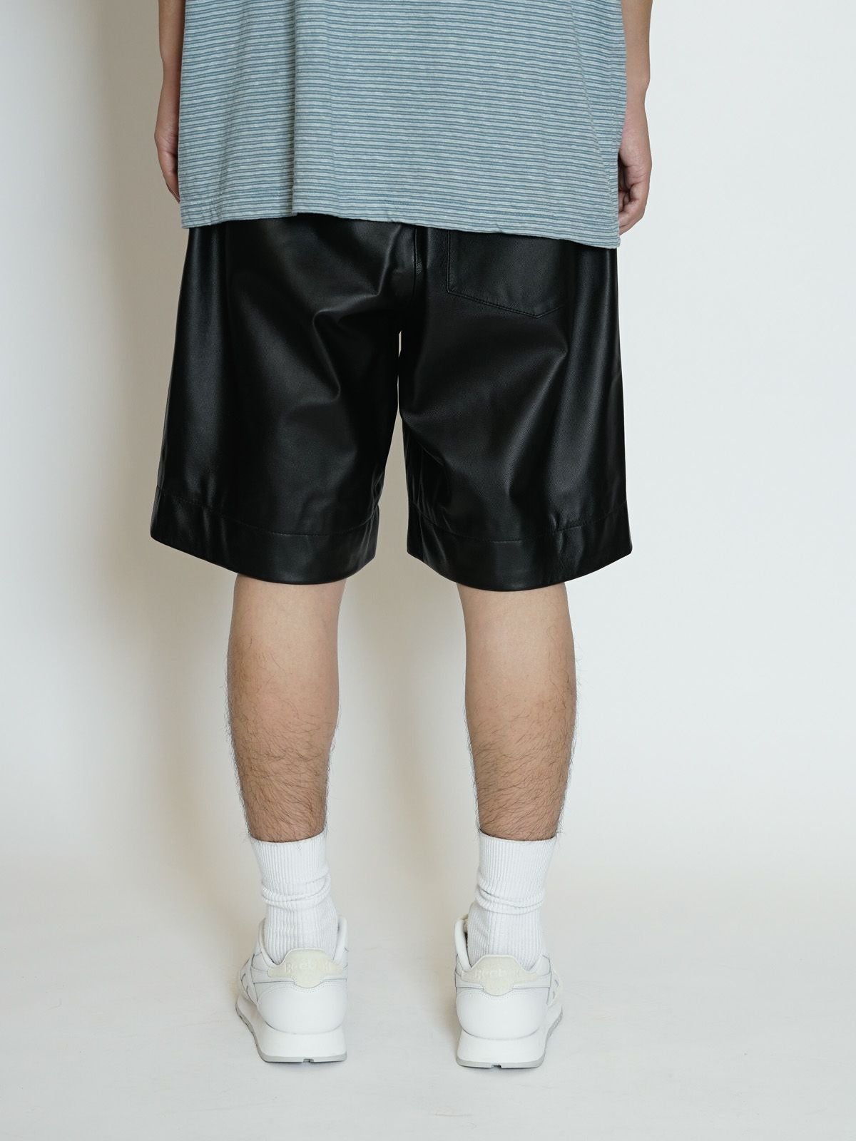 LEATHER EASY SHORTS[BLACK] | 1LDK (ワンエルディーケー) 公式サイト