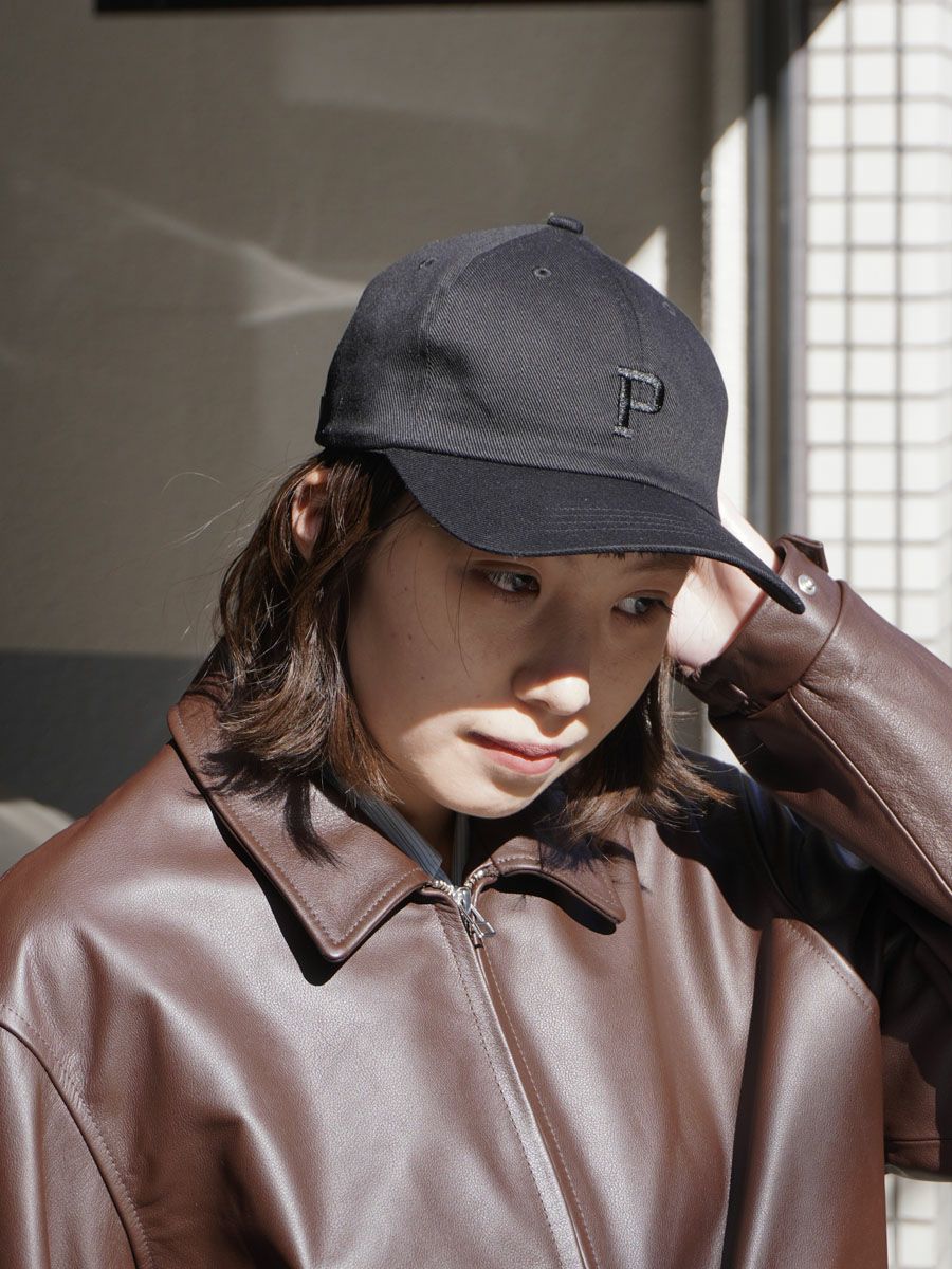 6P LOGO CAP[BLACK] | 1LDK (ワンエルディーケー) 公式サイト