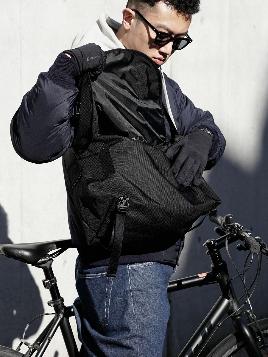 NEW MESSENGER BAG[BLACK] | 1LDK (ワンエルディーケー) 公式サイト
