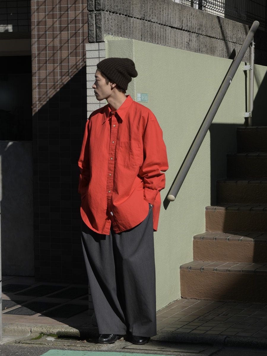 3 Button Regular Collar SH[Red] | 1LDK (ワンエルディーケー) 公式サイト