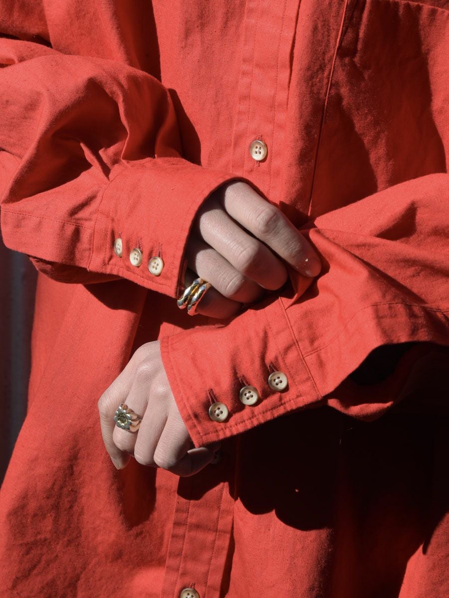 3 Button Regular Collar SH[Red] | 1LDK (ワンエルディーケー) 公式サイト