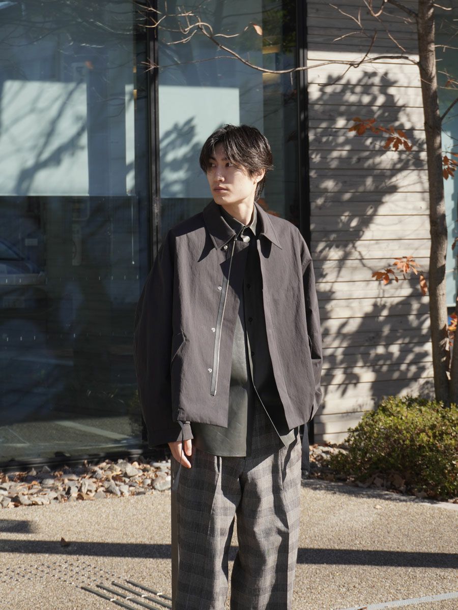 SHORT ANORAK JACKET[COAL] | 1LDK (ワンエルディーケー) 公式サイト