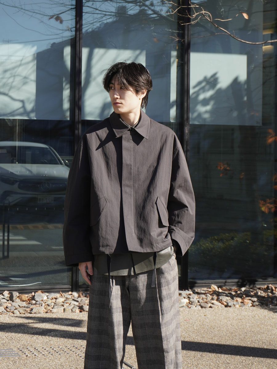 SHORT ANORAK JACKET[COAL] | 1LDK (ワンエルディーケー) 公式サイト