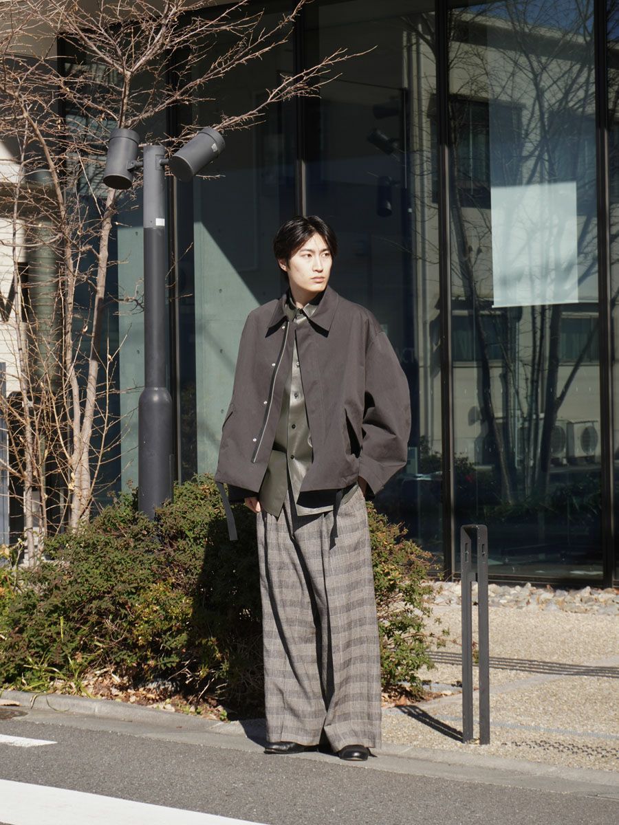 SHORT ANORAK JACKET[COAL] | 1LDK (ワンエルディーケー) 公式サイト