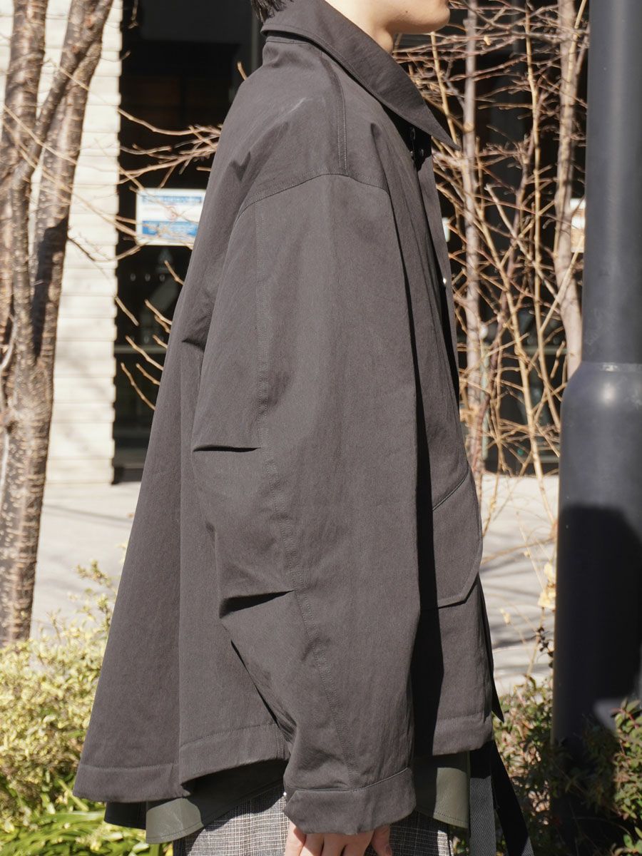 SHORT ANORAK JACKET[COAL] | 1LDK (ワンエルディーケー) 公式サイト