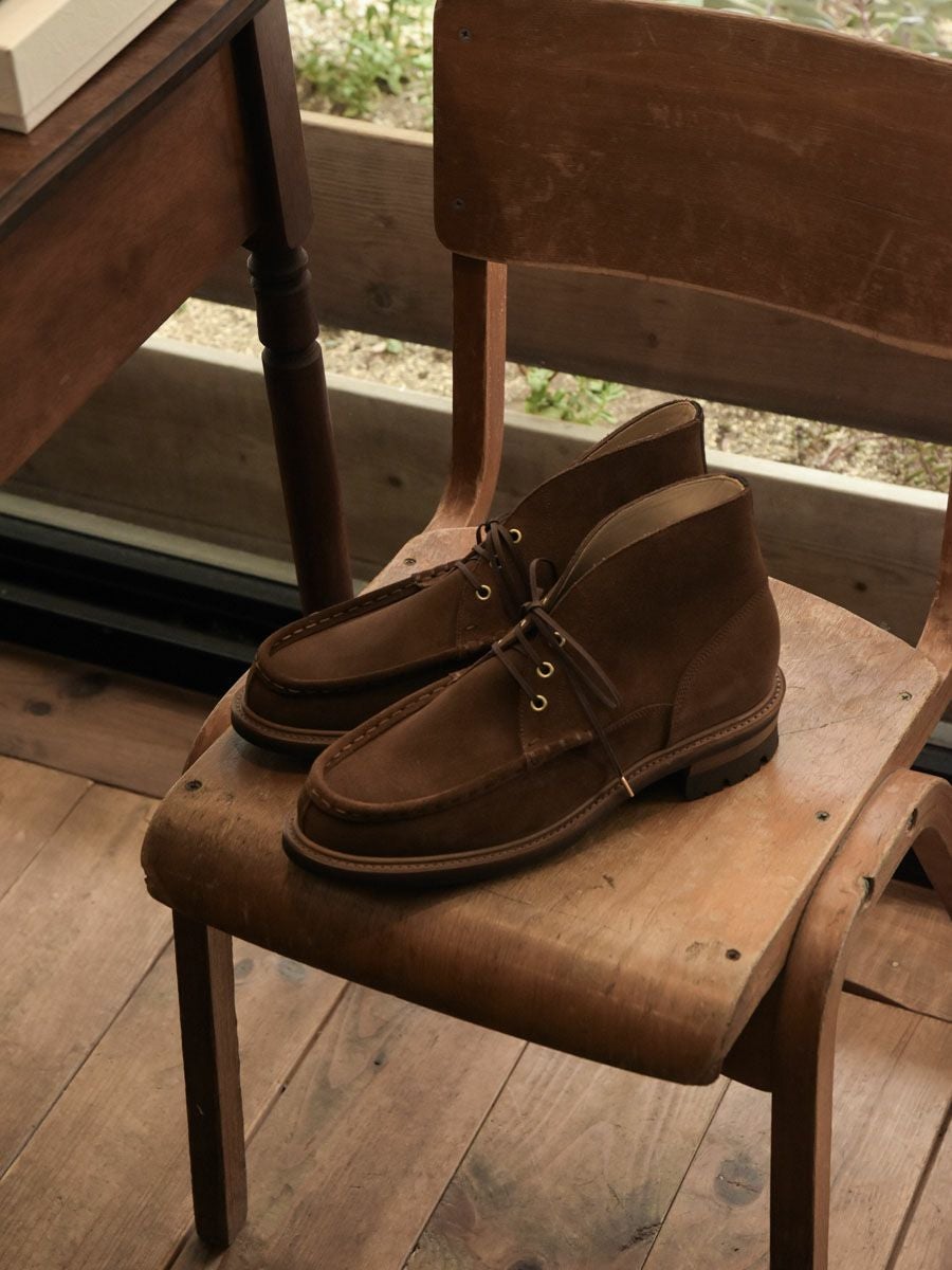 Hunt-Mocasin Calf Suede[BROWN] | 1LDK (ワンエルディーケー) 公式サイト
